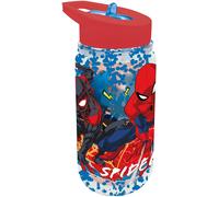 TATAWAY Marvel Borraccia Spiderman Sprinkle 330 ml Bottiglia Riutilizzabile Auto