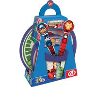 TATAWAY Marvel Set Pappa 5 pezzi rosso e blu in plastica Avengers Hulk Iron Man