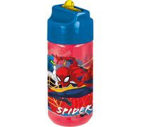 Tataway Borraccia Spiderman 430 ml in Ecozen - Bottiglia Riutilizzabile per Bambini, Senza BPA, Leggera e Resistente, Ideale per Scuola, Sport e Tempo Libero