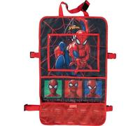TataWay in viaggio si cresce Marvel Spiderman Proteggisedile Portaoggetti Tablet Organizer, Rosso
