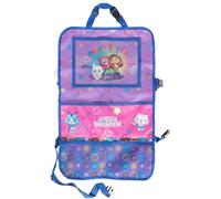 Tataway Organizer Gabby's Dollhouse Per Auto Bambini - Organizer Sedile Posteriore Con Tasche Portaoggetti E Porta Tablet, Proteggi Sedile Con Fissaggio Al Poggiatesta Per Viaggi In Auto