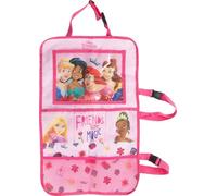 TATAWAY Organizer multifunzione per auto Princesses Flower - Contenitore da viaggio con tasche portaoggetti e design floreale decorativo per bambine
