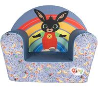 Tataway Poltroncina Bing in Jeans per Bambini - Comoda e Sicura, Design Divertente con Bing e Flop - Perfetta per Camerette e Angoli Gioco