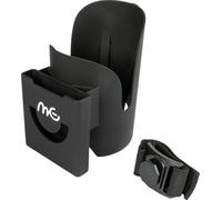 Tataway Portabicchiere Universale Per Passeggino Con Supporto Smartphone Regolabile - Porta Bevande Con Fissaggio A Cinghia Antiscivolo E Alloggiamento Telefono Integrato