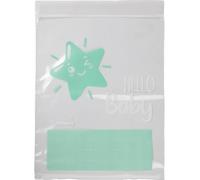 Tataway Sacchetti Corredo Baby 5pz - Set Bustine per Neonati- Organizer Indumenti, Accessori e Cambio Bebè - Chiusura Sicura, Morbidi e Riutilizzabili