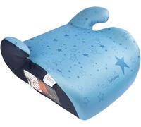 Tataway Seggiolino alzatina auto i-Size ECE R129/03. Alzabimbo per la sicurezza dei bambini con altezza da 125 a 150 cm. Rialzo con grafiche con stelline, seduta per bimbi su fondo blu.