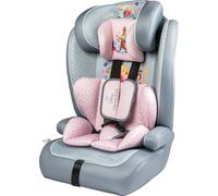 Tataway seggiolino Auto Disney Principesse I-Size R129. Seggiolino per la sicurezza dei bambini con altezza da 76 a 150 cm. Poggiatesta regolabile e imbottitura.