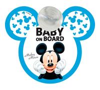 Disney Mickey Segnale Auto Baby On Board Mickey Mouse Topolino Attacco A Ventosa, 500 g