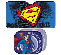 TATAWAY Set DC Comics Superman parasole anteriore auto e coppia di tendine