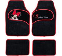 TATAWAY Tappetini auto in moquette universali con ricamo Minnie Disney