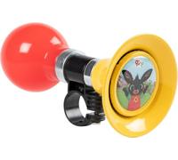 Trombetta ciclo bambino coniglietto Bing rosso giallo bici BING