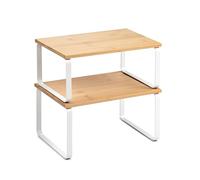 TATAY 1202000 Scaffalatura Modulare, Bianco e Legno