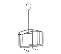 TATAY Appendiabiti per doccia, 100% acciaio inox, formato profondo, senza foratura, Colore cromo. Misure 22,5 x 8,5 x 40 cm