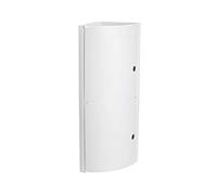Tatay 4480102 Mensola angolare con 2 porte plastica bianco 20 x 20 x 62,5 cm