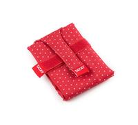 Tatay Baguette - Contenitore per snack in tessuto riutilizzabile e impermeabile Urban Food. Pois rossi