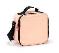 TATAY Borsa Termica Porta Pranzo Impermeabile - Urban Food Casual 3L | 4 Contenitori: 2x0,5L + 2x0,2L | Triplo Strato Isolante | Corpo Semirigido | Tasca Interna | 22,5x10x22 cm, Peach Fuzz