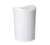 TATAY Cestino Bagno 6L con Coperchio Basculante Design Compatto e Moderno