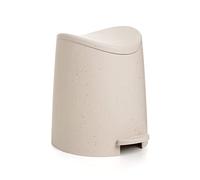 TATAY Pattumiera da Bagno con Pedale Standard Ecohome, Capacità 3 L, Realizzata in Polipropilene, Senza Bpa, Materiale Riciclato al 100%, Misura 19 x 21.8 x 22.1 cm