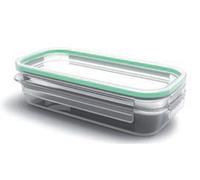 TATAY Contenitori Ermetici per Alimenti 0,75L Clip Safe | Coperchio con Clip | Contenitori Plastica per Alimenti | Microonde, Lavastoviglie, Frigo, Freezer | Senza BPA | 21,4x10,5x5,9 cm, Rosso