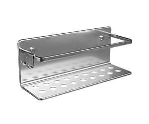 Tatay Estante de Ducha Rectangular Moon, 100% Inoxidable, de Aluminio, Diseño Minimalista, 10 Años de Garantía, Medidas 30 x 10 x 12 cm