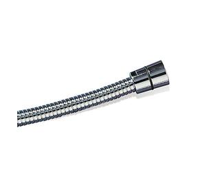 TATAY Flessibile Doccia Estensibile 1,7-2,3 m Acciaio Inox e Ottone | Flessibile Doccia Bagno | Lunghezza 1,7-2,3 m | Acciaio Inox Resistente | Raccordi in Ottone | Filettatura G1/2, Cromato