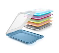Tatay Fresh - Set di 6 contenitori per salumi e alimenti. Colori base.