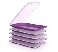 Tatay Fresh - Set di 6 contenitori per salumi e alimenti. Melanzane 21