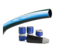 TATAY Kit High Line 25 metri Ø5/8" 15 mm, 3 strati, Made in Spagna, resiste a 25 bar e -10°/40°, lavorato a maglia, senza cadmio e piombo, senza BPA, anti-UV, colore verde