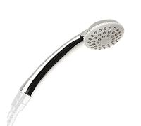 TATAY Pacific Soffione Doccia, Diametro 6,5 cm, ABS, 1 Posizione, Sistema Risparmio Idrico e Anticalcare, Facile Pulizia, 5 Anni di Garanzia. Cromato