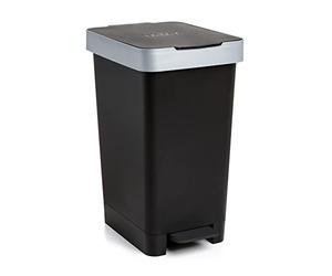 TATAY Pattumiera Smart 26x36x47 cm Per Sacchetti da 30L Interni ed Esterni