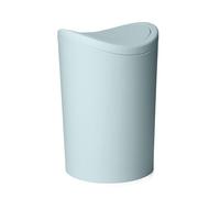 TATAY Cestino Bagno con Coperchio Basculante | Capacità 6L | Design Compatto e Moderno | Materiale Resistente e Facile da Pulire | Prodotto in Spagna | 19 x 19 x 28 cm - Blu