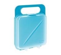 Tatay 1167100 Titolare del panino di plastica Blue Square 18 x 14 x 4,5 cm
