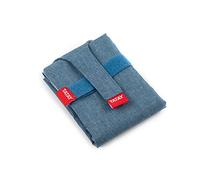TATAY Sacchetto Porta Merenda Riutilizzabile - Urban Food Tessile Baguette | Porta Panino Regolabile con Nastri | Fodera PEVA Impermeabile | Senza BPA | 72,5x0,3x44 cm, Blu Denim