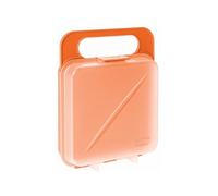 Tatay 1167103 Titolare di plastica Sandwich Piazza Arancione 18 x 14 x 4,5 cm