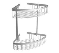 TATAY Ice Cestillo Rincon con 2 Alturas, Cromado