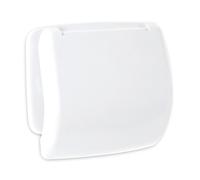 TATAY Portarotolo con Coperchio, Polypropylene (PP), Bianco, 13.2 x 4.3 cm