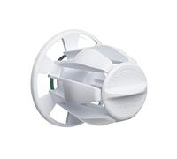 TATAY Hidden - Portarotolo Invisibile per Carta igienica, 6 x 6 x 9,7 cm, in plastica, Colore: Bianco