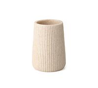 TATAY Saigon Bicchiere da Bagno, Poliresina, Beige, 7.7x7.7x10.3 cm