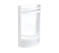 TATAY Scaffale Bagno da Parete con Cassetto | Fissaggio con o senza Viti | Polipropilene | Viti Incluse | Facile da Pulire e Montare | Supporta fino a 6 kg | Plastica Resistente | 20x20x50 cm - Blu