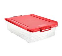 TATAY Scatola con Coperchio 32 L 40x57x18 cm Plastica ABS Design Resistente