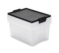 TATAY Scatola con Coperchio 35 L 37x51x26 cm Coperchio con Cerniera