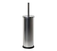 TATAY Spazzolone Bagno WC in Acciaio Inossidabile|Effetto Specchio|Contiene Secchiello Interno|Design Moderno e Facile da Pulire|Mantiene l'Igiene nel Bagno|Spazzolone con Supporto | 10,2x10,2x38,5 cm