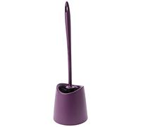 TATAY Spazzolone Bagno WC | Materiali Resistenti | Design Moderno | Spazzola Fissa e Durevole per Igiene Quotidiana | Colori Diversi | Scopino Bagno WC | 12 x 12 x 38 cm - Viola