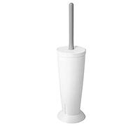 TATAY Spazzolone Bagno WC | Materiali Resistenti | Spazzolone con Supporto | Spazzola Fissa e Durevole per una Buona Igiene | Facile Pulizia | Prodotto in Spagna | 14 x 14 x 40,5 cm - Bianco