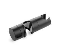 TATAY Supporto Soffione Doccia Regolabile Multiposizione | Compatibilità Universale | Per Barre Ø 20-25 mm | Installazione Rapida Senza Attrezzi | Design Elegante - Nero