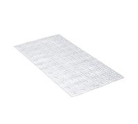 TATAY Tappetino Antiscivolo da Doccia o Vasca, di PVC con Ventose, Resistente a muffe e microbi, antibatterico, Design Barcelona, Traslucido, Dimensione 72 x 36 cm