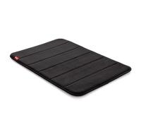 TATAY Tappetino da Bagno Nuvola, 100% Microfibra, Antiscivolo, Assorbente, ad Asciugatura Rapida, Morbido, Effetto memoria, Lavabile in Lavatrice, Nero, Dimensione 40 x 60 cm
