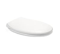 TATAY Tavoletta WC in Duroplast Universale a Chiusura Rallentata | Sgancio Rapido per Pulizia Facile | Alta Resistenza e Antibatterico | Montaggio Facile | Forma Ovale - Modello Comfort - Bianco