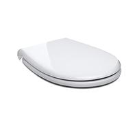 Tatay 4404501 Asiento y tapa para inodoro, Polipropilene, Blanco, Taglia Unica