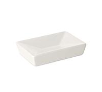 TATAY Thai, Portasapone, Ceramica, Bianco, 12 x 7,8 x 3 cm